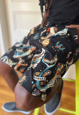 Tattoo Surfer Shorts