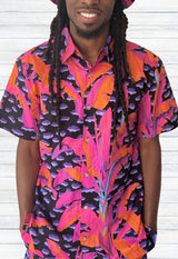 Banana Leaf Short Sleeve Shirt